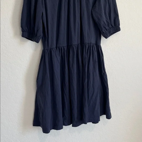 Summersalt Pima Cotton Navy Blue Dress - Picture 5 of 7